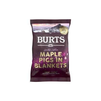 Burts Maple Pigs in Blanket Crisps Red Tractor