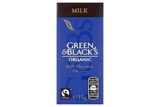 Green & Black's Organic Milk Chocolate Bar 35g