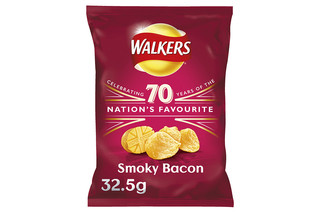 Walkers Smoky Bacon Crisps 32.5g