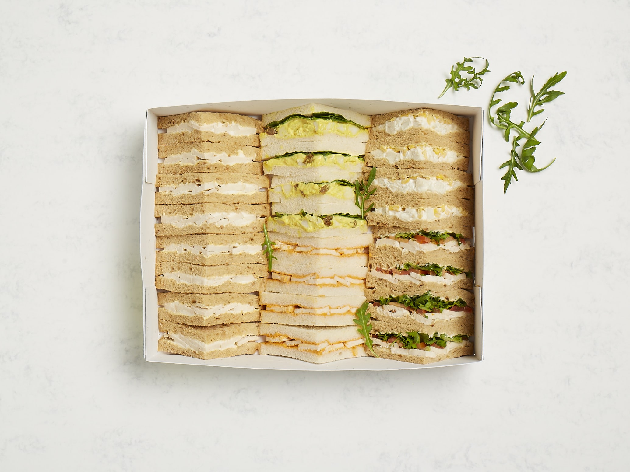 Halal Meat Sandwich Platter
