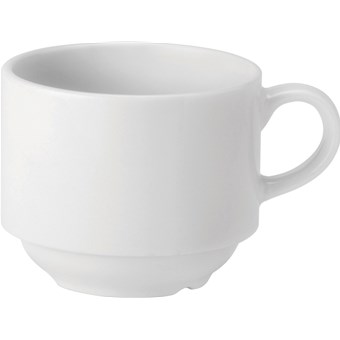 Utopia Pure White Stacking Cup