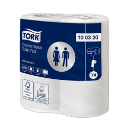 Tork® Toilet Roll White 2ply 320 Sheets 