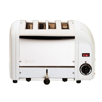 Dualit 4 Slot Vario White Toaster