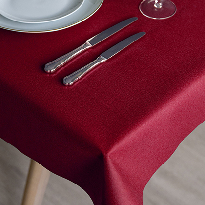 Red Tablin Table Cover 90X90cm