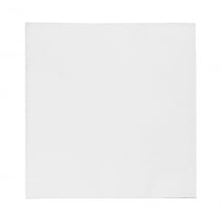 40cm 3-Ply White Napkin - 4 Fold