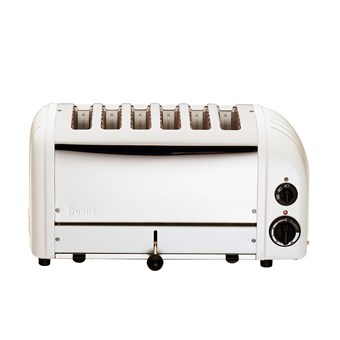 Dualit 6 Slot Vario White Toaster