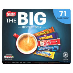 Nestlé The Big Biscuit Box 71 Chocolate Bars Sharing Box