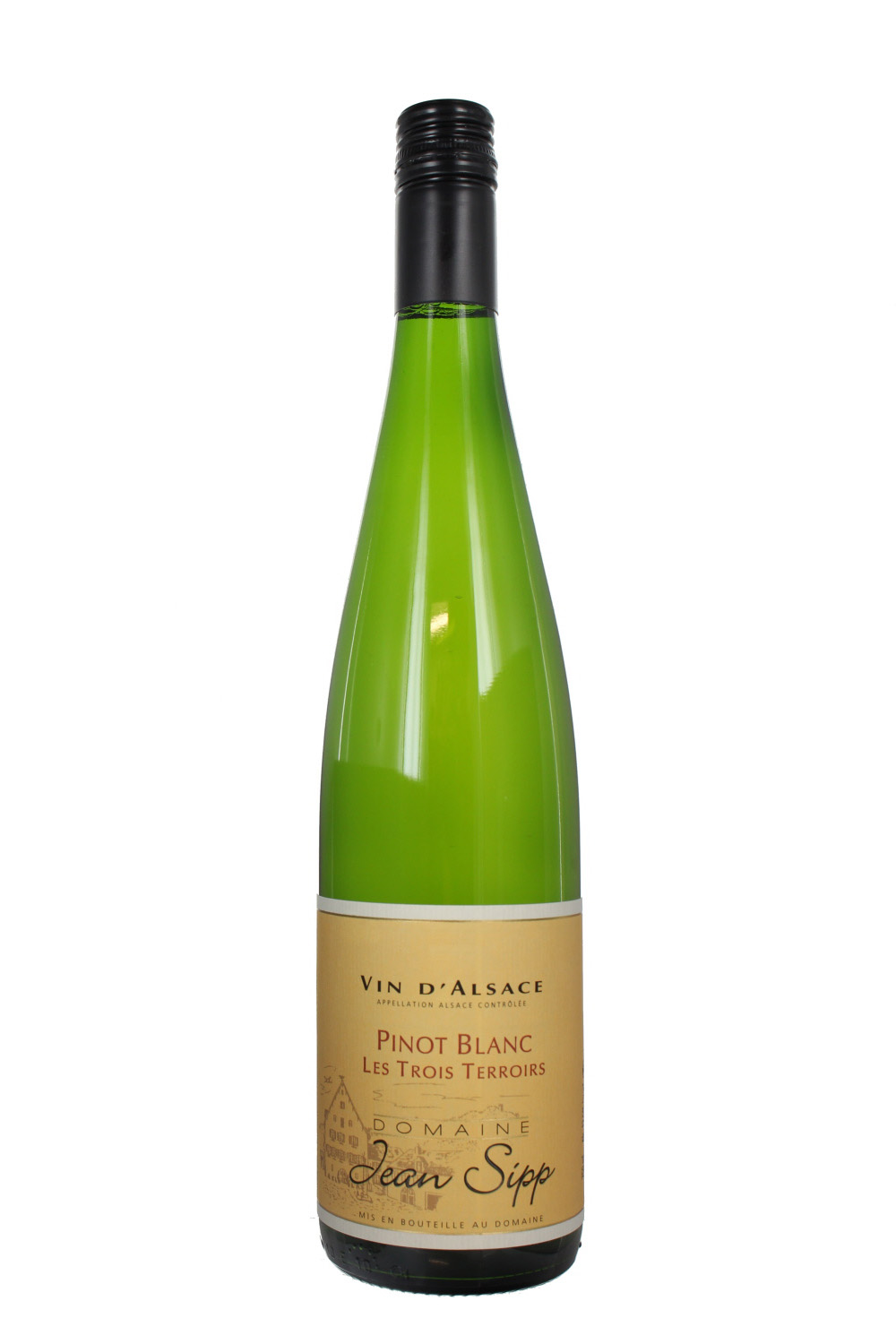 2017 Pinot Blanc, Trois Terroirs, Domaine Jean Sipp, Alsace, France (Case)