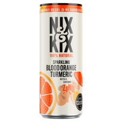 Nix & Kix Blood Orange & Turmeric 250ml can