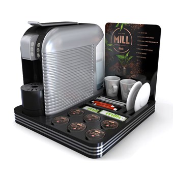 Wave Capsule Coffee Machine Package With Room Tray