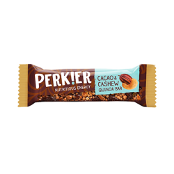 Perkier Cacao & Cashew Quinoa Bar
