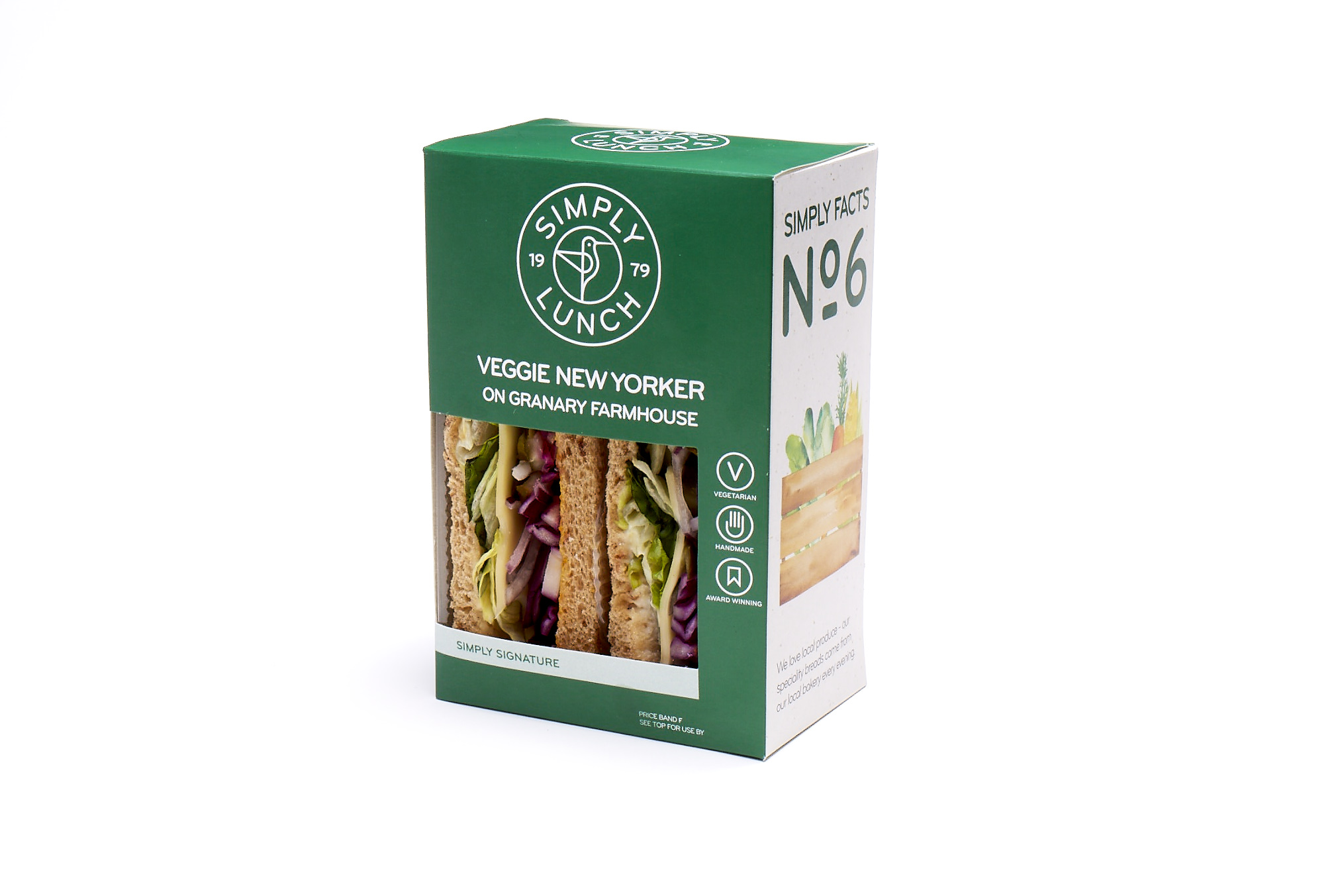 Veggie New Yorker on Granary Bakers Loaf V