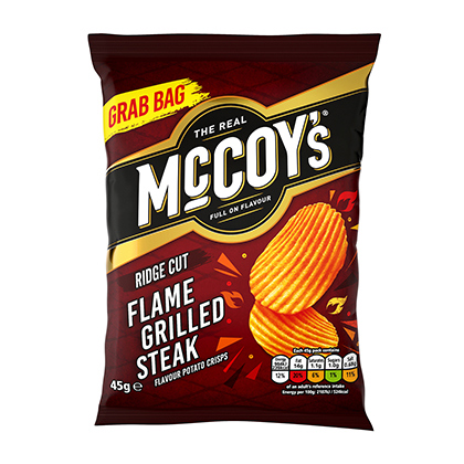 McCoys Flame Grilled Steak Crisps 