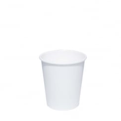 6oz White Paper Cup - Single Wall