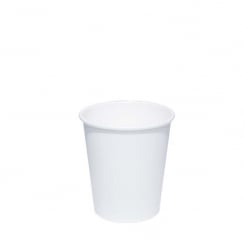 6oz White Paper Cup - Single Wall 