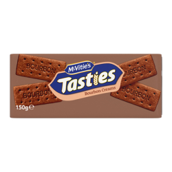 McVitie's Tasties Bourbon Cream Biscuits