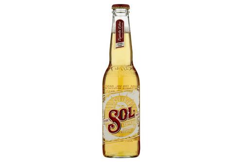 Sol Original Lager Beer 330ml Bottle