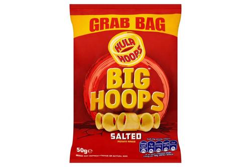 Hula Hoops Big Hoops Salted Crisps 50g