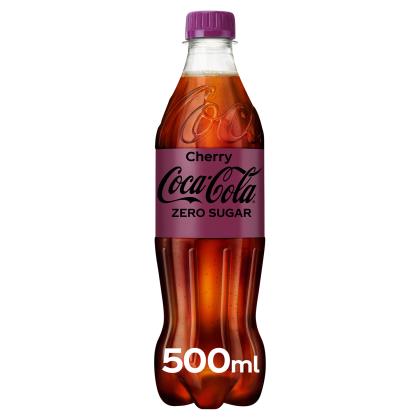 Coca-Cola Zero Sugar Cherry Bottle 