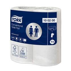 Tork® Toilet Roll White 2ply 200 Sheets 