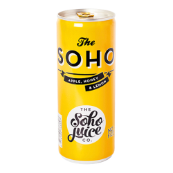 Soho Juice Co Apple Honey & Lemon Can 