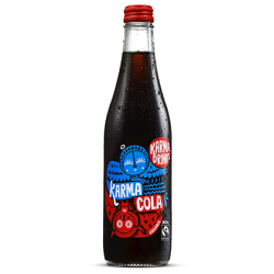 Organic Karma Cola Glass