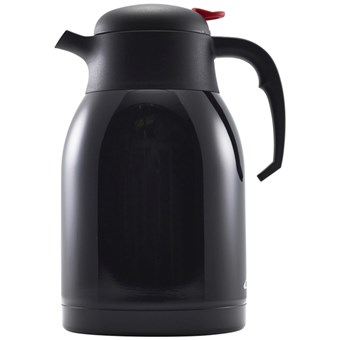 Black Push Button Vacuum Jug - 2ltr