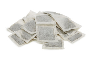 Single square teabags