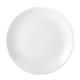 Royal Genware 26cm Porcelain Coupe Plate