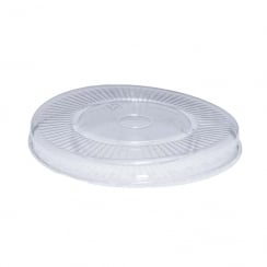 Flat Lid (with straw hole) for 10-20oz Plastic Cups