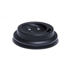 Black Lid - For 4oz Paper Cups