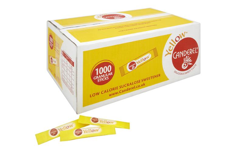 Canderel Yellow 1000 Granular Sticks