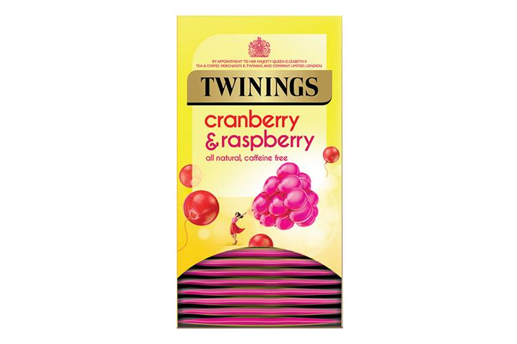Twinings Cranberry & Raspberry Envelope Tagged Teabags