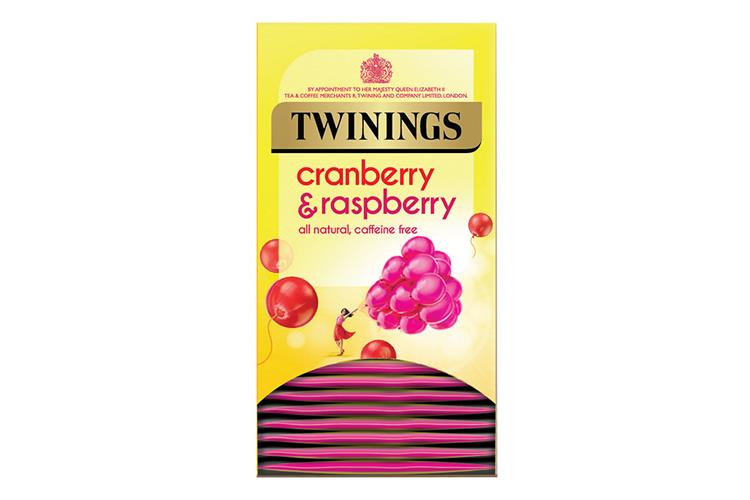 Twinings Cranberry & Raspberry Envelope Tagged Teabags