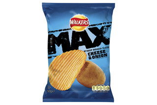 Walkers Max Cheese & Onion Crisps 50g