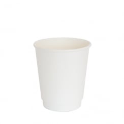 10oz White Paper Cup - Double Wall