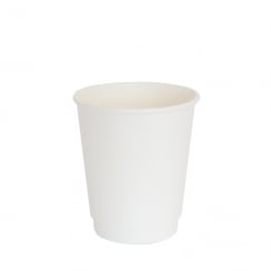 10oz White Paper Cup - Double Wall 