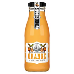 Frobisher's Orange Juice Glass F