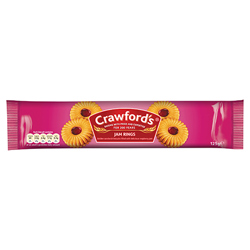 Crawford's Jam Rings Biscuits