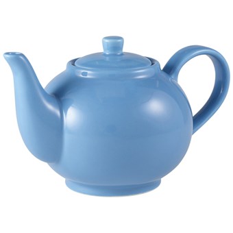 Blue Royal Genware Porcelain Teapot - 450ml