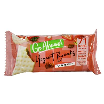 Go Ahead Yogurt Breaks Strawberry Biscuit Snack Bar Single