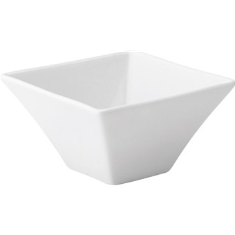 Utopia Pure White Square Bowl - 370ml