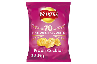 Walkers Prawn Cocktail Crisps 32.5g