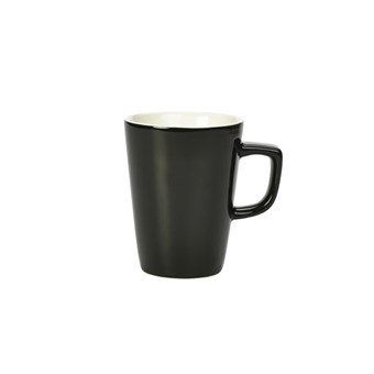 Black Royal Genware Porcelain Latte Mug - 340ml