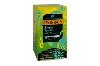 Twinings Simply Sencha Green Tea Loose Leaf Mesh Envelope Tagged