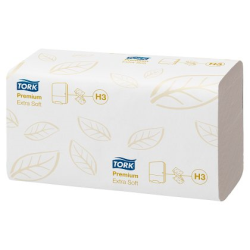 Tork® Extra Soft Singlefold Handtowel White 2ply