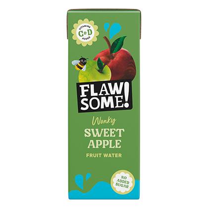 Flawsome! Sweet Apple Wonky Fruit Water Carton