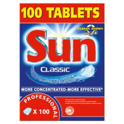 Sun Dishwasher Tablets 100 Wash 