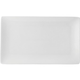 Utopia Pure White Rectangular Plate - 35x21cm