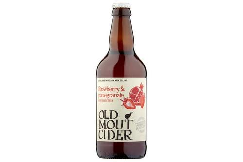 Old Mout Cider Strawberry & Pomegranate 500ml Bottle
